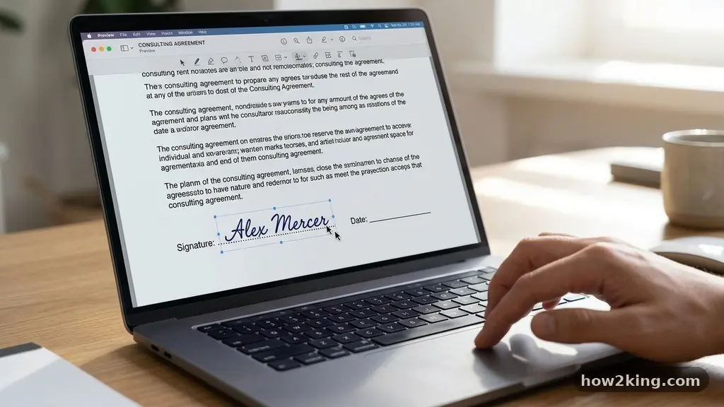 How to Add a Signature to a PDF Without Printing the Document