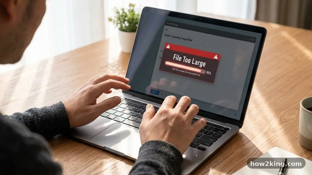 How to Share a Large File When Email Attachments Are Too Small